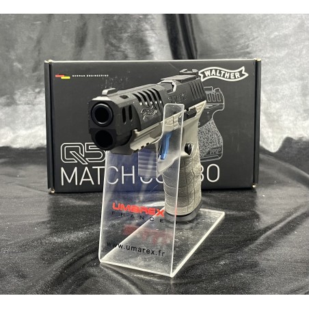 PISTOLET "WALTHER Q5 MATCH COMBO 5'' - CO2,CAL 4.5MM (AVEC VISEUR RDS 8)