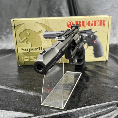 PISTOLET "RUGER SUPERHAWK BLACK" - Cal BBS 6MM - CO2 (6")