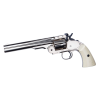 REVOLVER "SCHOFIELD 6" - IVORY FULL METAL - Cal. 4.5 PLOMBS - CO2