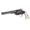 "Pack prêt à tirer" REVOLVER "SCHOFIELD 6" - GREY FULL METAL - Cal 4...
