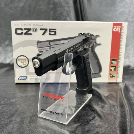 PISTOLET "GBB CZ 75" - Cal 4.5-BBS - CO2