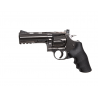 "Pack prêt à tirer" REVOLVER "GNB DAN WESSON DW715 4'' - STEEL GREY - Cal 4.5 - CO2