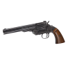 "Pack prêt a tirer" REVOLVER "SCHOFIELD 6" - BLACK FULL METAL -Cal. 4.5 PLOMBS - CO2