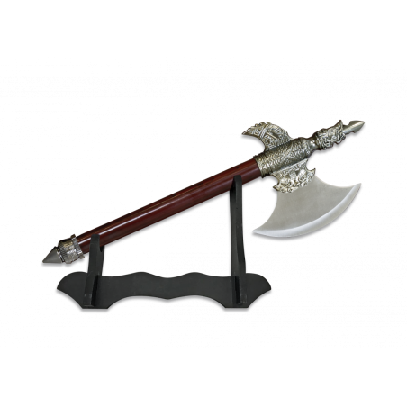 Hâche Albainox ornement - avec socle