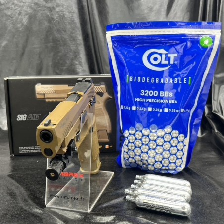 Pistolet- Sig Sauer "Proforce M17" - Cal 6mm - Tan - CO2