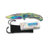 Couteau pliant - "FOS Rainbow flammes" - Albainox