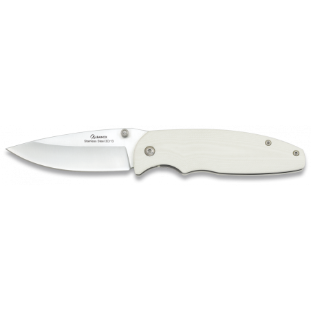 Couteau pliant blanc - "G10" - Albainox
