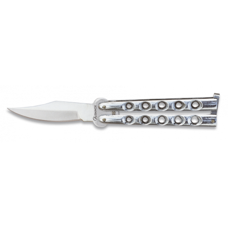 Couteau papillon - "Zamak" - Lame 8 - Albainox