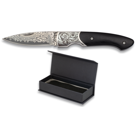 Couteau pliant damassé - Lame 7.2 - Albainox