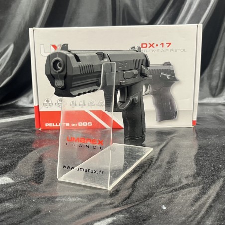 PISTOLET UMAREX "DX17" - CAL 4.5MM OU BB/4.5MM