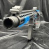 Pack prêt a tirer Réplique "M4 Blast Blue Fox" COLT - Full métal - Cal. 6mm - AEG