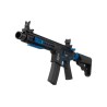Pack prêt a tirer Réplique "M4 Blast Blue Fox" COLT - Full métal - Cal. 6mm - AEG