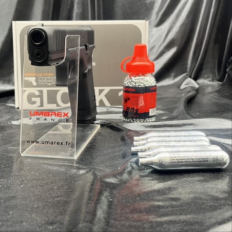 PISTOLET GLOCK 17 GEN5 MOS CO2 CAL BB/4.5MM - BLACK SANS INTERFACE