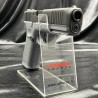 Pack prêt à tirer PISTOLET "GLOCK 17 GEN5" - CO2 - CAL BB/4.5MM - BLACK TUNGSTEN GRAY