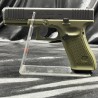 PISTOLET "GLOCK 17 GEN5" - CO2 - CAL BB/4.5MM - BLACK BATTLEFIELD GREEN