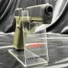 PISTOLET "GLOCK 17 GEN5" - CO2 - CAL BB/4.5MM - BLACK BATTLEFIELD GREEN