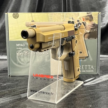 Pistolet Beretta "M9A3" à  Billes acier Blowback - PROMOTION