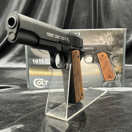 PISTOLET "COLT 1911 CLASSIC" - CO2 - CAL BB/4.5MM - BLACK WOOD