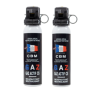 BOMBE GAZ DEFENSE CS POIGNEE STANDARD 100ML