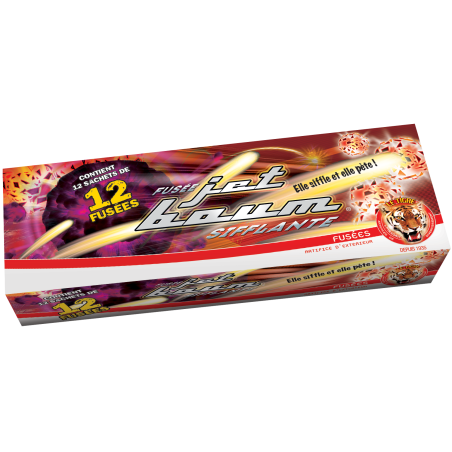 Artifice - Fusée "Jet Boum" en stock pas cher sur Bazooka-Shop.fr