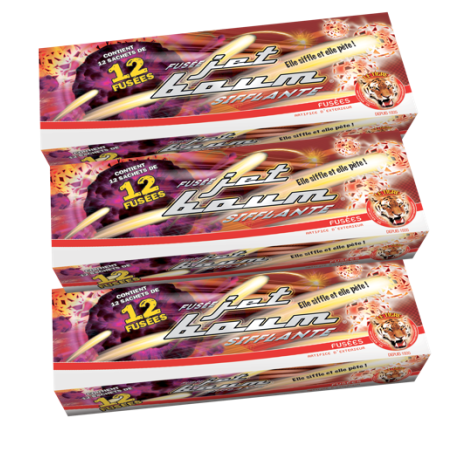 Artifice - Fusée "Jet Boum" en stock pas cher sur Bazooka-Shop.fr