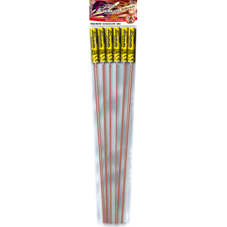 1 sachet de 12 fusée "JET BOUM" sifflante