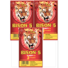 Lot de 3 PAQUET DE 3 PETARD LE TIGRE BISON N°5
