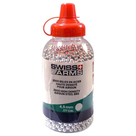 Billes acier 4.5mm bouteille de 3000BBs /C10