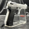 Le Magnum Firat Chromé en polymère lourd est un pistolet d’alarme et de défense de calibre 9 mm PAK.