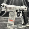 Le Magnum Firat Chromé en polymère lourd est un pistolet d’alarme et de défense de calibre 9 mm PAK.