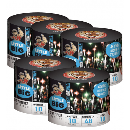 COMPACT LITTLE BIG CHARLIE -   Lot de 5 - Artifice