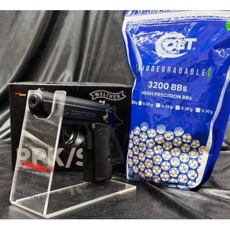 Réplique Walther PPK - Le pistolet de James Bond -  UMAREX