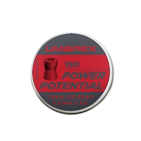 UMAREX -Plombs de Qualité Allemande-Power Potential-Tête creuse 5.5 MM