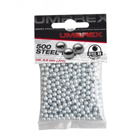 Umarex - Billes de Qualité Allemande - BB Steel - 4.5 MM