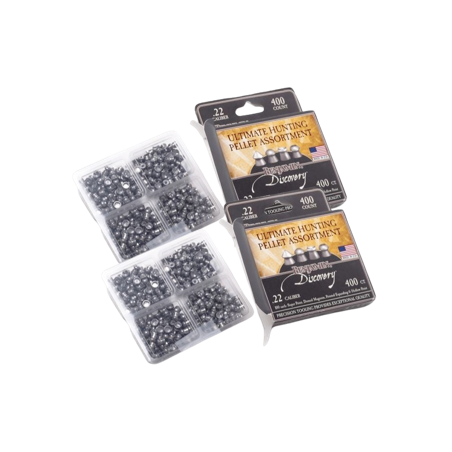 Lot de 2 boite de PLOMBS Benjamin discovery - ASSORTIMENTS - C5.5 X 400