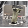 PISTOLET GLOCK17 GEN5 BLACK BATTLEFIELD GREEN - BBS 6MM - CO2