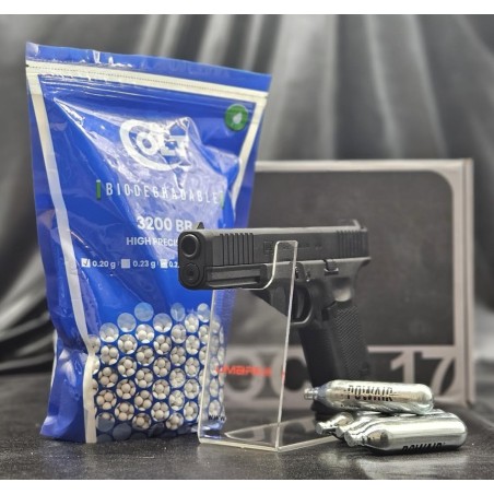 UMAREX - PISTOLET GLOCK 17 GEN5 MOS "BLACK" - BBS 6MM - CO2