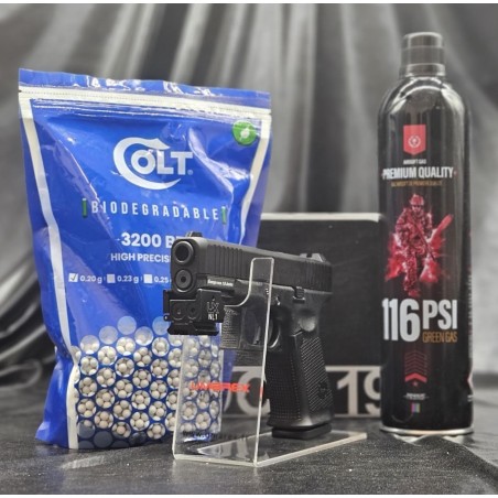 UMAREX - PISTOLET GLOCK 19 GEN5 - BBS 6MM - GAZ