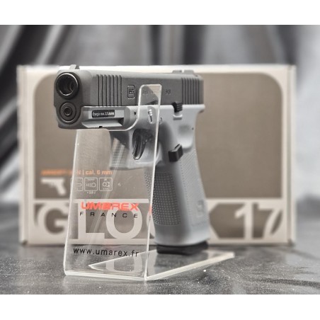 UMAREX PISTOLET GLOCK17 GEN5 "BLACK TUNGSTEN GRAY" BBS 6MM-CO2