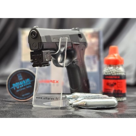 UMAREX - PISTOLET  "BERETTA PX4 STORM" - CO2 - CAL 4.5MM ET BB/4.5MM
