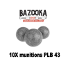 Promo - Sachet de 10 Munitions PLB43 spéciale Plinking - Umarex