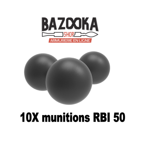 Umarex - 10X Munitions noyau Acier calibre 50 (RBI 50)