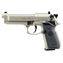 UMAREX - PISTOLET "BERETTA M 92 FS" - CO2 - CAL 4.5 MM - NICKEL