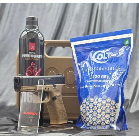 PSITOLET GLOCK 17 GEN5 "FRENCH EDITION" -  BBS 6MM - GAZ