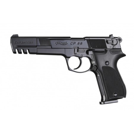 Umarex-Pistolet CP88 COMPETITION 5.6 BLACK WALTHER CO2 CAL 4.5MM