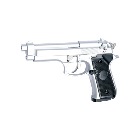 Colombisports - PISTOLET "M92F" - GAZ - SILVER - 6MM