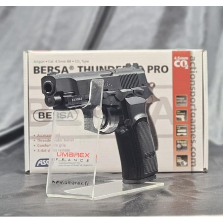 ASG - Bersa Thunder 9pro 4,5 mm Billes acier BB'S. Arme à CO2 pas cher