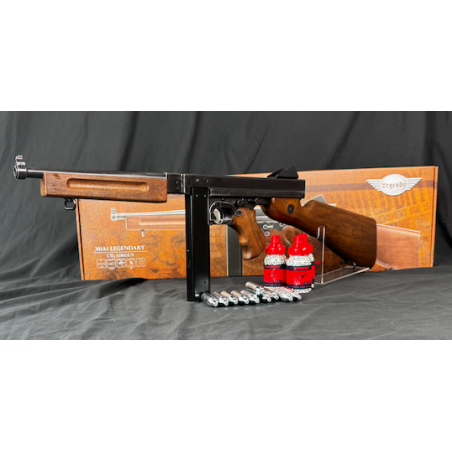 Promo - Pistolet Legends M1A1 Legendary noir/bois CO2 CAL Billes acier 4.5MM