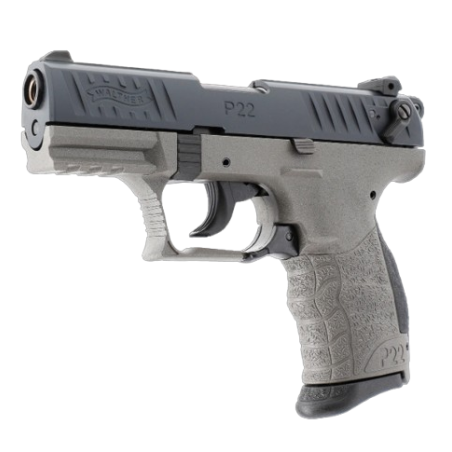 Umarex - PISTOLET WALTHER P22Q CAL 9 MM PAK - METEOR GRAY