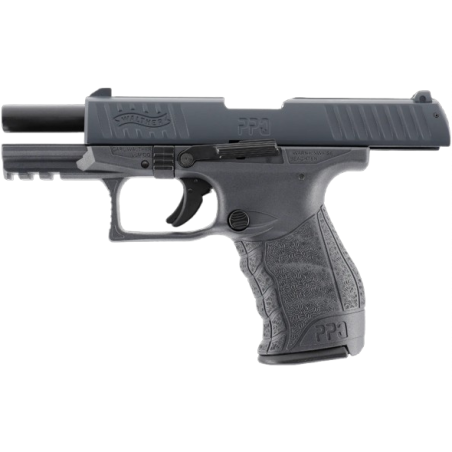 Umarex - PISTOLET WALTHER PPQ M2 CAL 9 MM PAK - TUNGSTEN GRAY